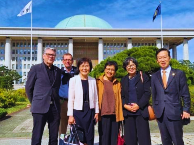 Besuch der Nationalversammlung der Republik Korea