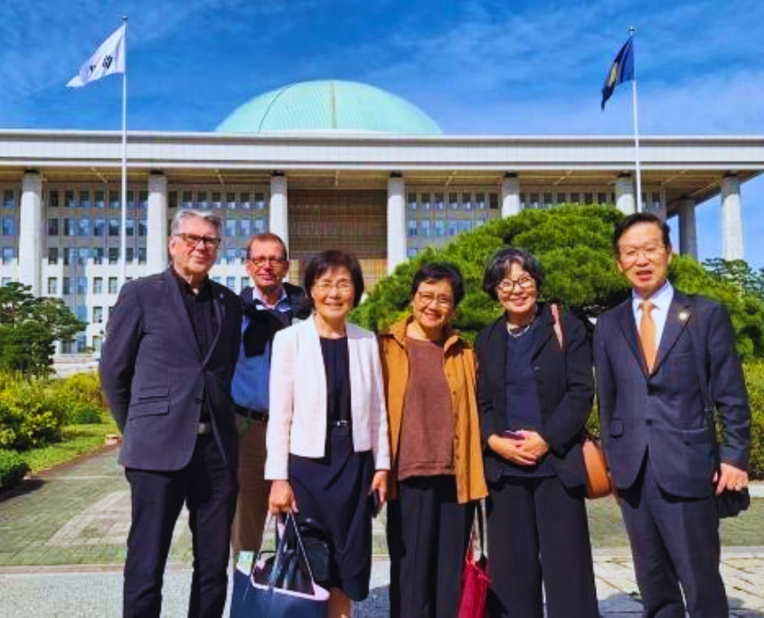 Besuch der Nationalversammlung der Republik Korea