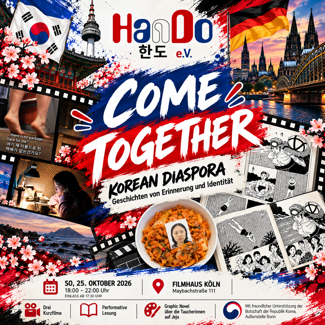 Hando e.V. Come Together – Korean Diaspora Geschichten von Erinnerung und Identität